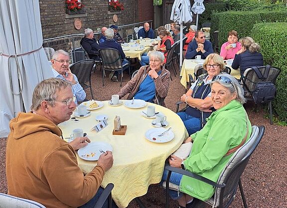 Auf der Rückfahrt nach Sendenhorst war Zeit für eine Kaffeepause