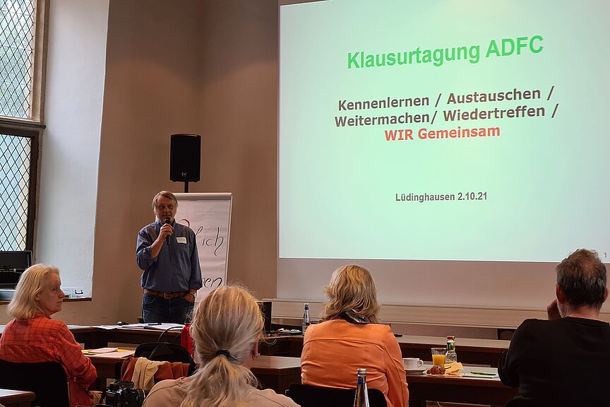 ADFC Klausurtagung mit dem Vorsitzenden Manfred Döpper keiner