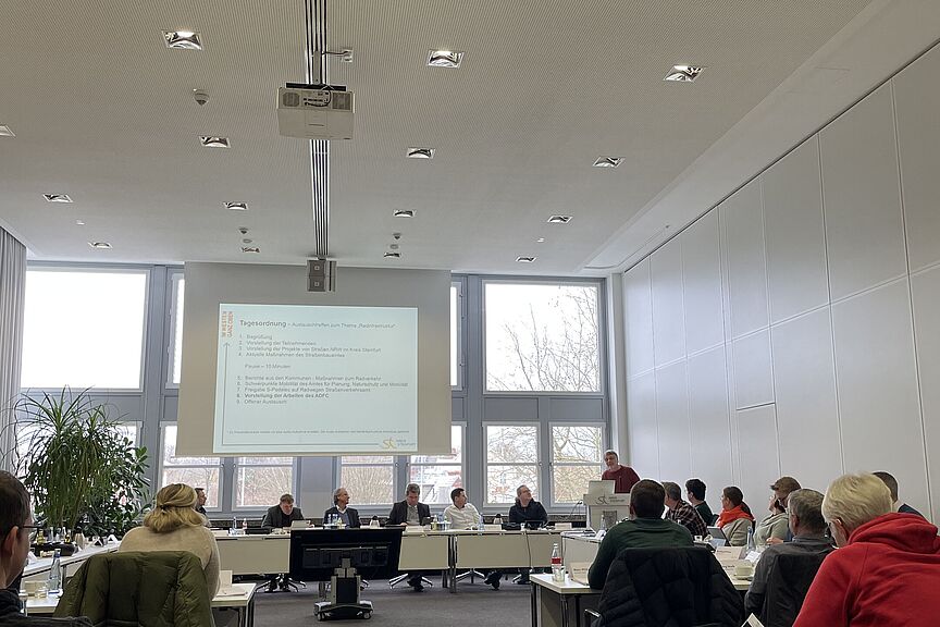 Austausch über Radinfrastruktur Kreis Steinfurt