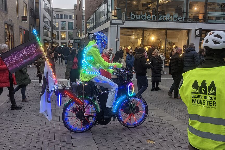 Start auf dem Stubengassenparkplatz Start auf dem Stubengassenparkplatz