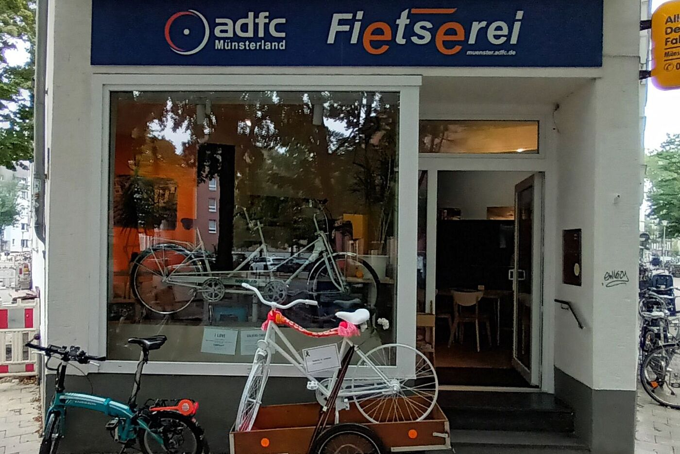 Ghostbike aufgestellt