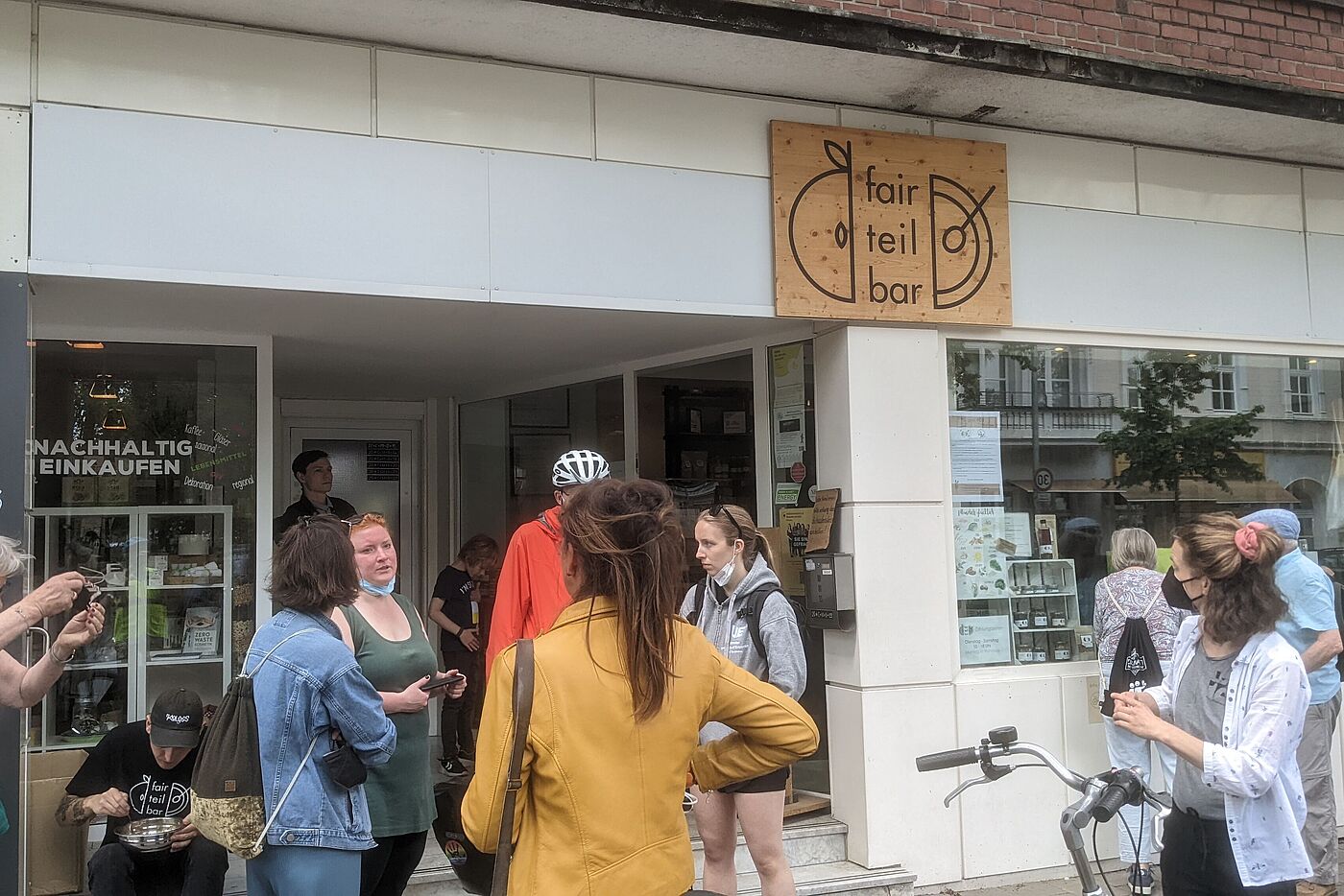 Die FairTeilBar in der Hammer Straße 60