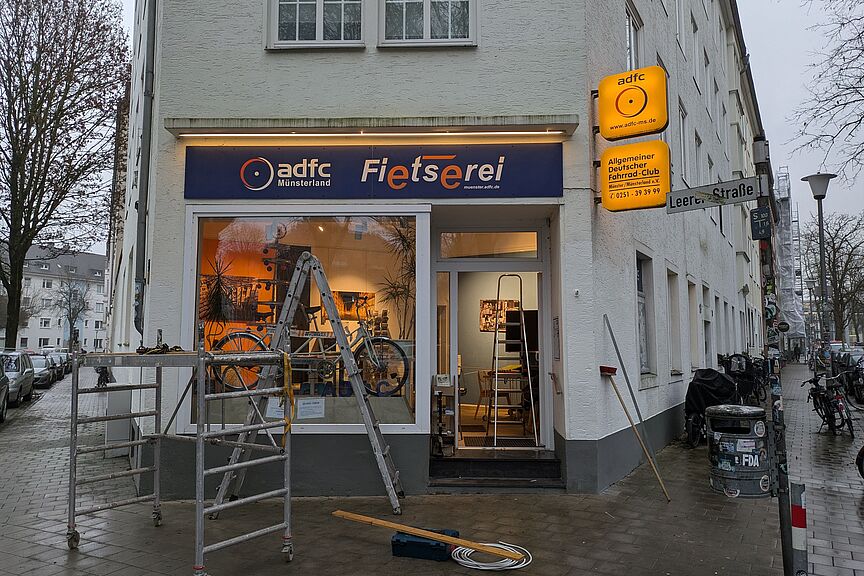 Fietserei noch als Baustelle Fietserei noch als Baustelle