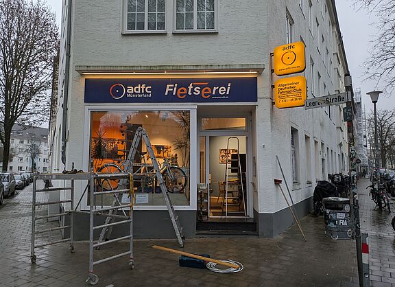 Fietserei noch als Baustelle