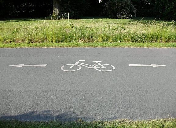 Sichere und komfortable Radwege